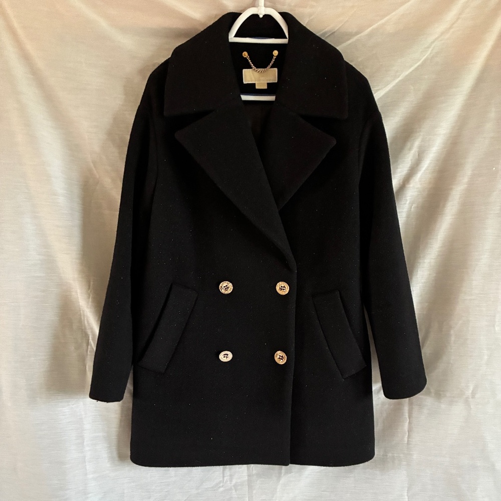 Wool Blend Winter Peacoat